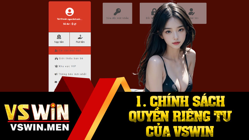 1. Chính sách quyền riêng tư của VSWIN