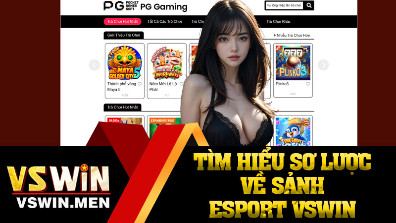 Tìm hiểu sơ lược về sảnh Esport VSWIN