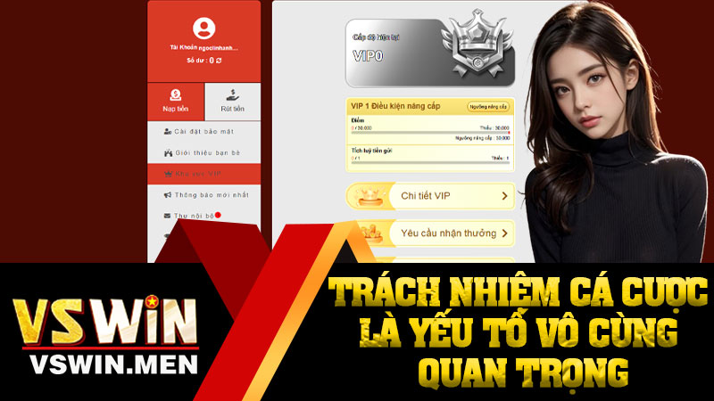 Trách nhiệm cá cược là yếu tố vô cùng quan trọng